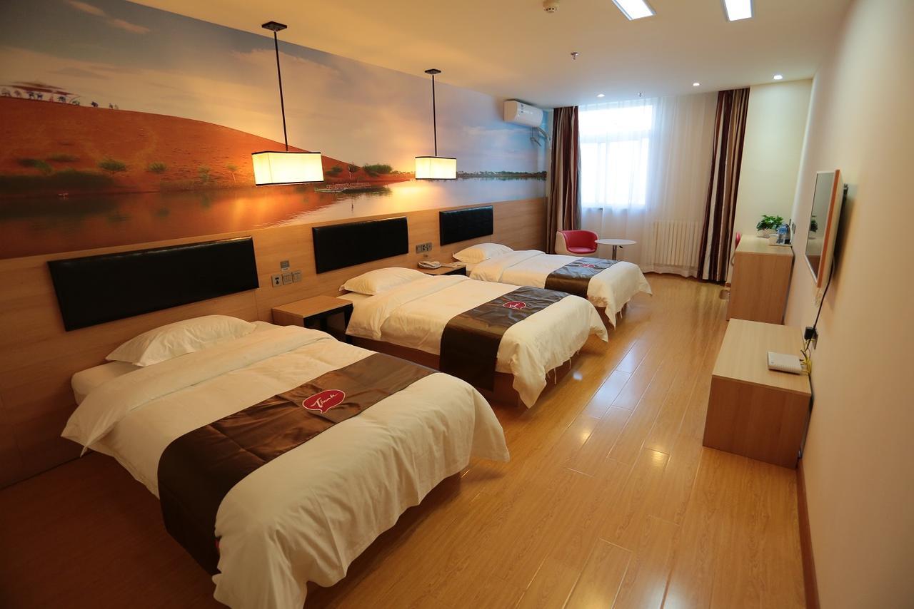 Thank Inn Chain Hotel Ningxia Yinchuan Xixia District Tongxin Road エクステリア 写真